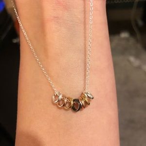 NWT 18k gold over sterling silver necklace